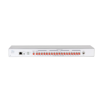 OctoClock-LW-G. 8 kanalen van 10 MHz en 8 kanalen van 1PPS, 1U, 8 kanalen geïntegreerde klokbronnen.