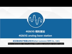 4G&5G draadloze communicatie simulatie demonstratie met Luowave USRP-LW N310 SDR als de hardware